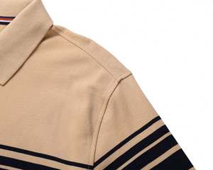 Chemises de golf pour hommes en coton tricoté 100 % écologiques, respirantes et à séchage rapide – Meilleures ventes - Product Image 6