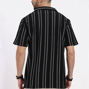 2026 New Arrival Custom <b>Men</b> <b>Cuban</b> Collar Casual <b>Shirts</b> Polyester Material Made <b>Men</b> <b>Cuban</b> Collar <b>Shirts</b> - Product Image 2