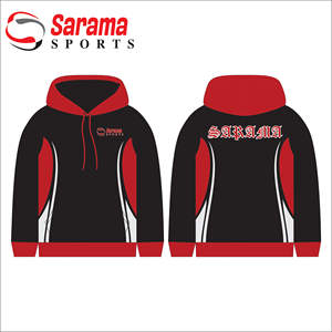 Sudadera con capucha unisex de gran tamaño, sudadera de poliéster con estampado personalizado por sublimación, impermeable con característica bordada - Product Image 1