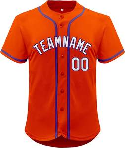 Jersey de béisbol para hombre de alta calidad con logotipo personalizado estilo juvenil ropa deportiva al por mayor para la última ropa de equipos de alta venta - Product Image 6