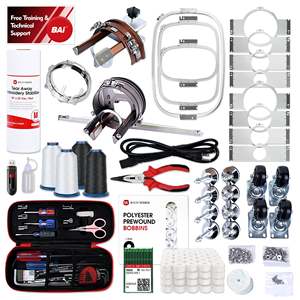 เครื่องปักผ้า 15 เข็ม รุ่น Factory Limited Discount MIRROR พร้อมชุดอุปกรณ์ Hotronix Cap Press และห่วงปักผ้า ปรับแต่งได้ รองรับ OEM - Product Image 5
