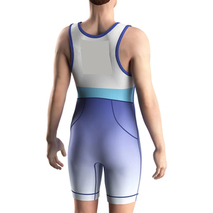 Prix d'usine, logo personnalisé imprimé, polyester/nylon, séchage rapide, respirant, léger, uniformes de musculation unisexes pour adultes - Product Image 3