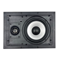 Altavoces de Techo Empotrados de 2 Vías y 6.5 Pulgadas, Diseño de Alta Fidelidad, Sistema de Sonido Pasivo para Escuelas