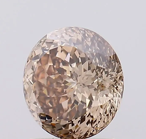 Vente en gros 1.7ct synthétique HPHT Lab-CVD Intense Light Brown VVS2 ID EX Aucun IGI certifié taille personnalisable pierre précieuse en vrac pour - Product Image 3