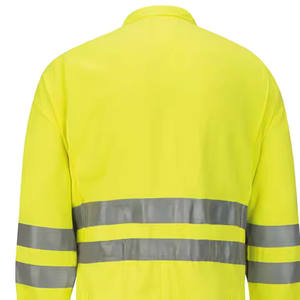 Combinaison de travail uniforme de sécurité respirable personnalisée de nouvelle conception pour la construction Couleur et logo personnalisés fabriqués au Pakistan - Product Image 5