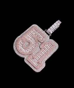 Colgante de Diamante Moissanite para Fiestas, Regalos Personalizados de Alta Calidad, Bonito, Unisex, Chapado en Oro de 22 Quilates, Plata de Ley 925 - Product Image 1