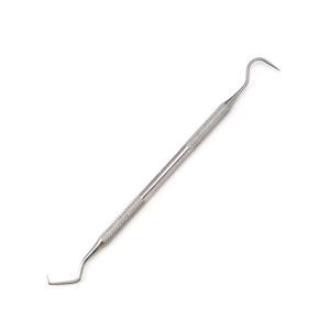 Kit de herramientas dentales profesionales de 3 uds, raspador de acero inoxidable, sonda de espejo, potencia Manual para cuidado bucal, instrumento médico de cirugía - Product Image 3