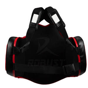 Protection de Poitrine de Boxe en Cuir/Véritable Cuir Synthétique à Taille Ajustable avec Logo Personnalisé Respirante Fabriquée au Pakistan – Offre Spéciale - Product Image 2
