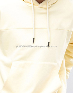 Sweat-shirt à capuche en coton 100% de haute qualité, streetwear, molleton français uni, pour hommes - Product Image 3