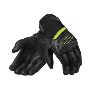 Gants de moto en cuir protection complète des doigts conception respirante antichoc pour la course de moto et l'équitation en plein air - Product Image 5