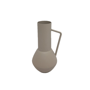 Vase à fleurs en métal de conception classique couleur pêche pour la maison et le mariage Vase à fleurs décoratif de table en vrac fait à la main - Product Image 5