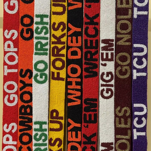 Sequin Gameday Adjustable <b>Strap</b> Beaded Purse <b>Strap</b> <b>Bag</b> <b>Strap</b> Sorority Gameday <b>Strap</b> Customized <b>Strap</b> with Detachable Hooks - Product Image 1
