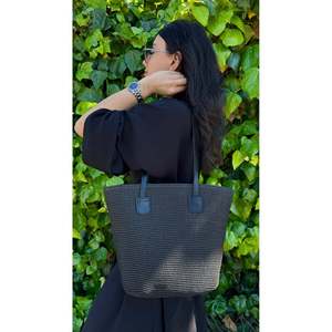 Sac tissé noir Cnt2005 28x39 - 1008-noir - Product Image 4