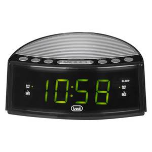 Radio domestique noire RC 846D modèle 0RC84600 avec fonction veille - Product Image 2