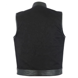 Chaleco de cuero genuino puro de la mejor calidad, chaleco de cuero para motocicleta para hombres y mujeres, todos los tamaños disponibles, chaleco transpirable para motocicleta - Product Image 2