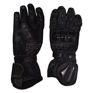 Gants de moto d'équitation de sécurité 100% gants de course de moto en cuir de vachette d'origine pour hommes - Product Image 1