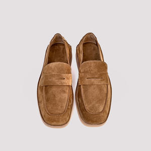 Chaussures décontractées légères avec semelle absorbant la transpiration et structure flexible, chaussures de tous les jours pour hommes, chaussures en cuir - Product Image 4