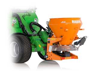 Épandeur centrifuge robuste Avant pour sable/sel avec moteur et roulement - Product Image 1