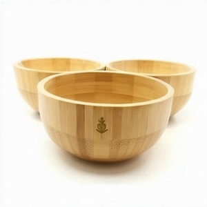 Offre Spéciale bois alimentaire fruits vaisselle bols salade ronde fruits secs bols vente en gros OEM/ODM solide bois bol avec logo personnalisé vaisselle - Product Image 5