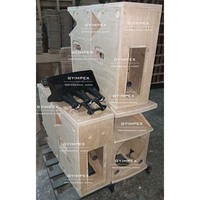 Système de sonorisation compact à deux voies de 12 pouces, accessoire audio professionnel, système de montage pour enceintes Line Array de 8 pouces, matériel pour enceintes.
