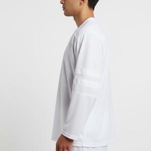 ชุดเครื่องแบบทีมฮ็อกกี้น้ำแข็งของผู้ชายชุดเครื่องแบบทีมออกแบบโลโก้ได้ตามต้องการ100% โพลีเอสเตอร์แห้งเร็วระบายอากาศ - Product Image 4