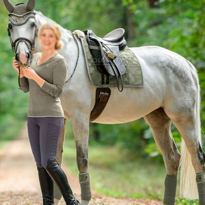 Almohadillas de sillín de malla transpirable para clima cálido, comodidad, almohadilla de sillín acolchada de lujo hecha en Pakistán - Product Image 2