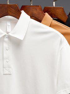 Directo de fábrica, camisetas polo al por mayor para hombres, camisetas polo bordadas personalizadas, uniformes de trabajo informales de manga corta - Product Image 4