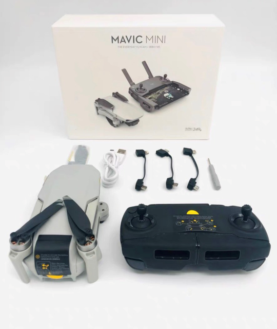 2nd Hand Foldable Mini Quadcopter Mavic Mini1 2.7k 30fps 21min Fly Time UAV Dron
