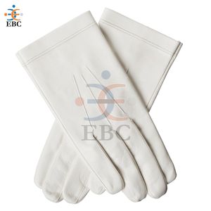 Gants en cuir marron Parade Sandhurst Gants de graduation Cadet Gantelets en cuir noir pour fête quotidienne en plein air fabriqués au Pakistan - Product Image 4