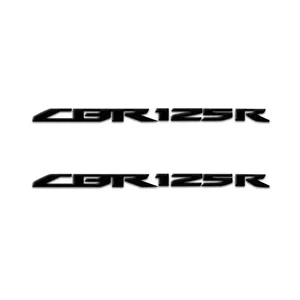 Juego de Pegatinas Personalizadas para Motocicleta CBR125R, Calcomanías 3D para Carenado y Tanque, Logotipos Personalizables para Master - Product Image 2