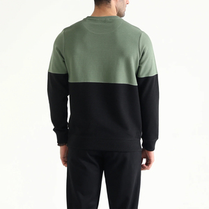 Sudaderas para hombre, Sudadera de cuello redondo de gran tamaño en blanco, sudaderas de cuello redondo personalizadas para hombre - Product Image 2