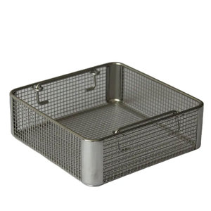 Cestas de Esterilización de Malla Metálica Reutilizables con Logotipo Personalizado del Mejor Proveedor, Certificación CE, Fuente de Alimentación Manual, Nuevo Ingreso - Product Image 1