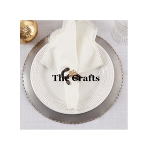 Set Of Four Aluminium Tissue <b>Rings</b> Advantageous Design Round Shape Napkin <b>Ring</b> Holder At Lowest Price - Product Image 6