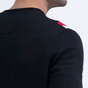 Sudadera térmica de invierno con cuello redondo de alta calidad para hombre, Sudadera con capucha de moda de estilo callejero, estilo bordado de Color sólido transpirable cálido - Product Image 6