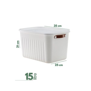 3-Tier Shelved Vegetable Rack Set, Potato, Onion, Garlic Grey Storage <b>Box</b> and 4-Tier Ombeg <b>Shelf</b> Set - Product Image 2