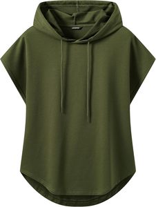 Power Flex Men's <b>Sleeveless</b> <b>Hoodie</b> Solid Knitted Eco-Friendly Quick Dry Breathable Lightweight Durable - Product Image 3