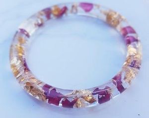 FAVORITA Exagerado Deslumbrante Resina Multicolor Acrílico Pulsera Ancho Irregular Cuadrado Moda Brazalete - Product Image 4