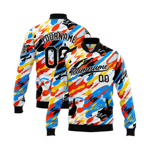 Promotion extérieure Veste universitaire personnalisée en laine et en cuir Conception durable Veste universitaire personnalisée - Product Image 1