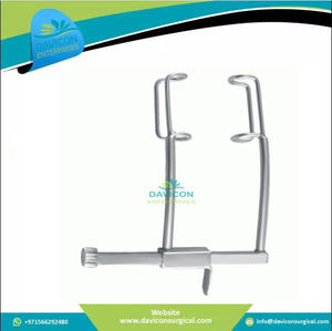 MELLINGER-AXENFELD Eye Speculum une solide et ouvert lames 15mm large 7cm | DAVICON ENTREPRISES - Product Image 6