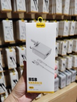 Adaptateur secteur USB B5T 12W 5V 2.4A à prix abordable, chargeur mural UE US UK 3 broches, adaptateur de charge rapide pour téléphones portables et appareils photo Hotriple