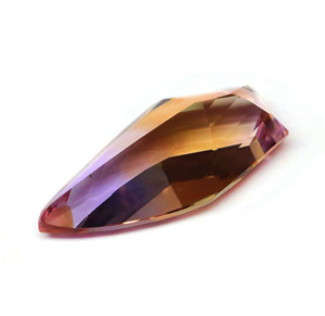 Fabuloso ametrino piedra facetada bien pulido bio color ametrino gemas Welo forma elegante ametrino piedra cortada para joyería - Product Image 5
