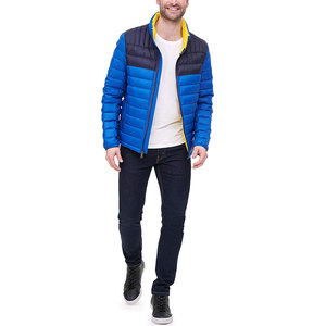 Vestes matelassées de créateur pour hommes, en duvet brillant, personnalisables, vente en gros - Product Image 4