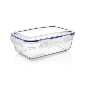 500 ml Airtight Rectangular Kitchen <b>Food</b> Container BPA Free PP <b>Plastic</b> Leakproof Transparent Modern Design Portable Stackable - Product Image 1