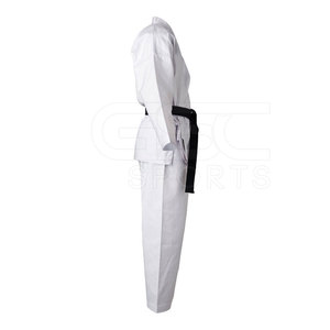 Uniforme de judo de tela de algodón de alta calidad de último diseño con mangas completas uniforme de judo de color personalizado - Product Image 6
