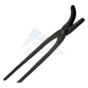 Premium venta al por mayor de acero inoxidable herrador profesional de mandíbula curvada pezuña de caballo Clinchers para cuidado de pezuña equina plata duradera - Product Image 5