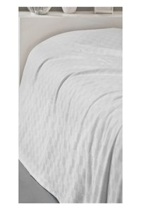 Cubrecama de Algodón Orgánico 100% Zadetex, Duradero, Hipoalergénico, para Hotel y Hogar, Fácil de Limpiar, Transpirable, 100 Hilos, para Toda Temporada, Blanco - Product Image 4