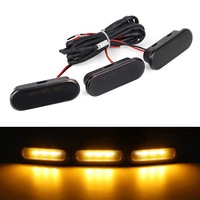 Feux de calandre avant à LED Wind Winner, lampe de calandre à LED ambre pour Bronco 2021 2022 2023