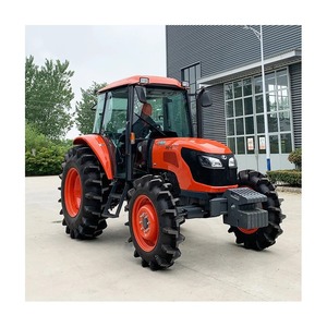 Used Tractor Japan Kubota M9540 95hp 4x4WD Agricultural <b>Machinery</b> Farming Equipment Compact Traktor with Front End Loader - Product Image 2