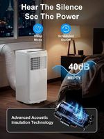Nouveauté 2025, climatiseur mobile de haute qualité, portable, 9000 Btu, mini climatiseur portable pour la maison