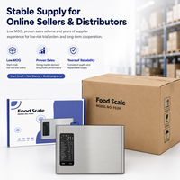 Báscula de Cocina Digital Inteligente de Acero Inoxidable con Conectividad, para Medir Peso, Nutrición, Calorías y Alimentos, con Aplicación